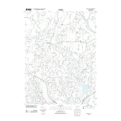 2012 Map of Long Hill, 2012 Print