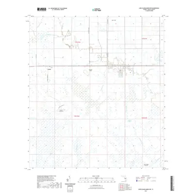 2021 Map of Long Island Marsh NW, 2021 Print