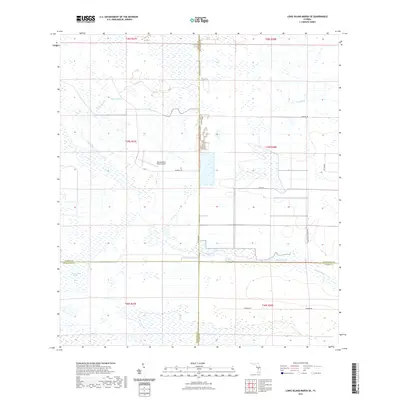 2021 Map of Long Island Marsh SE, 2021 Print