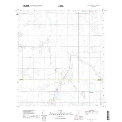 2018 Map of Long Island Marsh SW, 2018 Print