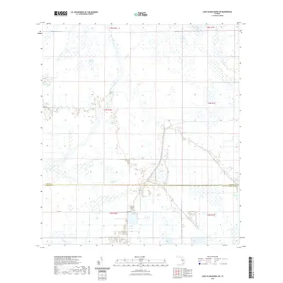 2021 Map of Long Island Marsh SW, 2021 Print
