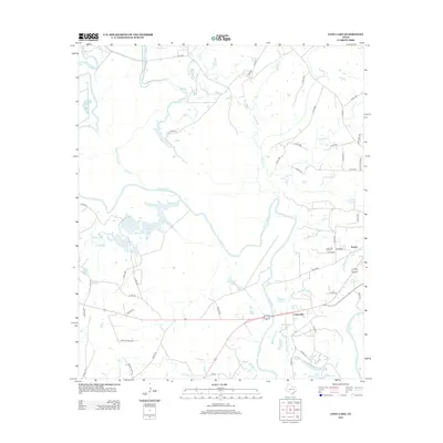 2013 Map of Long Lake, 2013 Print