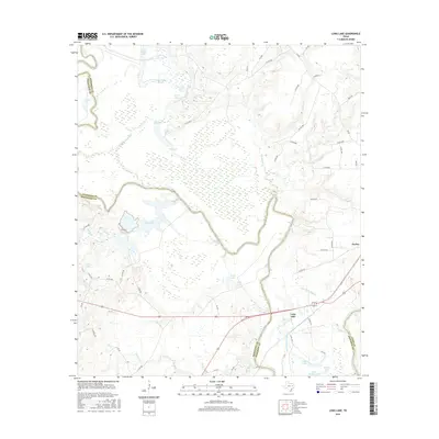 2016 Map of Long Lake, 2016 Print