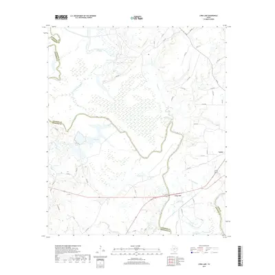 2019 Map of Long Lake, 2019 Print