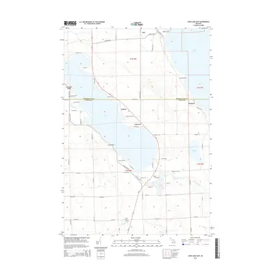 2014 Map of Long Lake East, 2014 Print