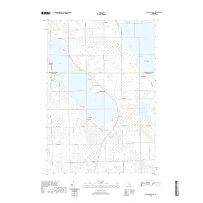 2019 Map of Long Lake East, 2019 Print
