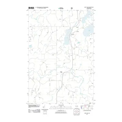 2011 Map of Long Lake, 2011 Print