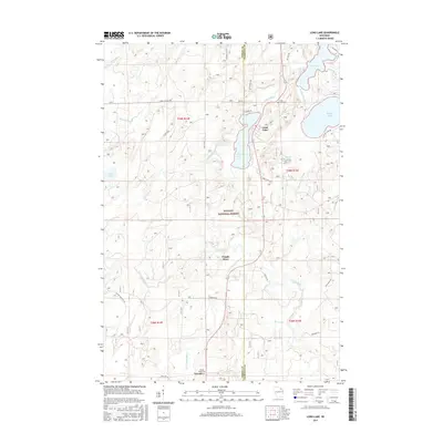 2015 Map of Long Lake, 2015 Print