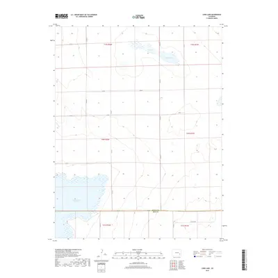 2019 Map of Long Lake, 2019 Print