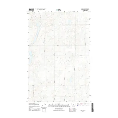 2014 Map of Long Lake, 2014 Print