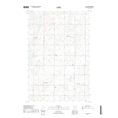 2018 Map of Long Lake, 2018 Print
