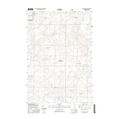 2015 Map of Long Lake NE, 2015 Print
