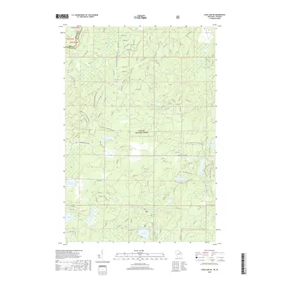 2018 Map of Long Lake NE, 2018 Print