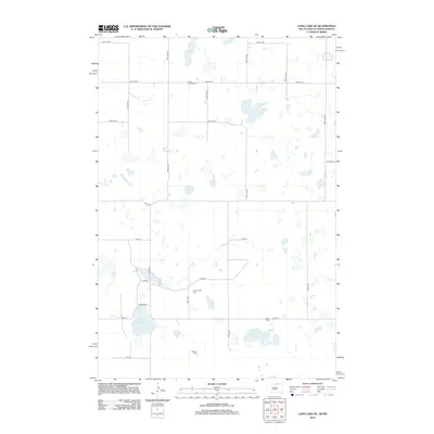 2012 Map of Long Lake NE, 2012 Print