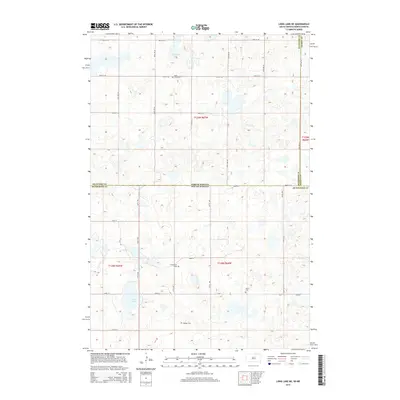 2015 Map of Long Lake NE, 2015 Print