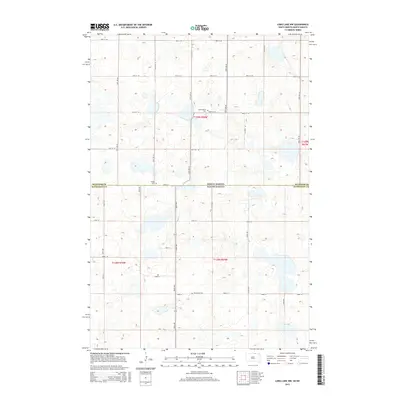 2015 Map of Long Lake NW, 2015 Print