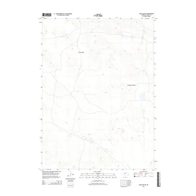 2014 Map of Long Lake SE, 2014 Print