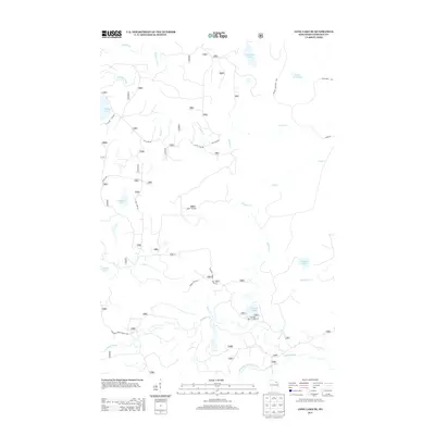 2013 Map of Long Lake SE, 2013 Print