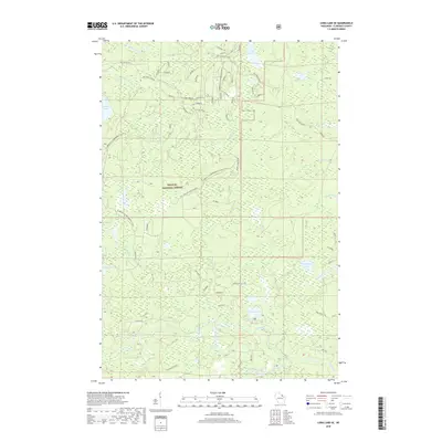 2018 Map of Long Lake SE, 2018 Print