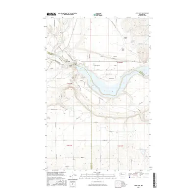 2017 Map of Long Lake, 2017 Print