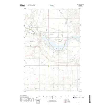 2020 Map of Long Lake, 2020 Print