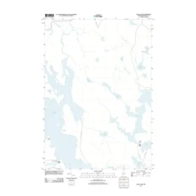 2011 Map of Long Lake, 2011 Print