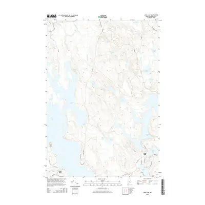 2014 Map of Long Lake, 2014 Print
