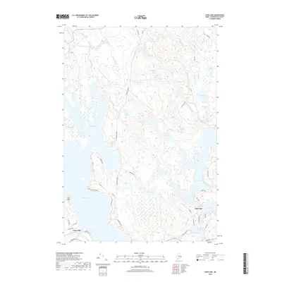 2018 Map of Long Lake, 2018 Print
