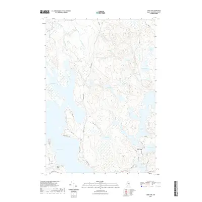 2021 Map of Long Lake, 2021 Print