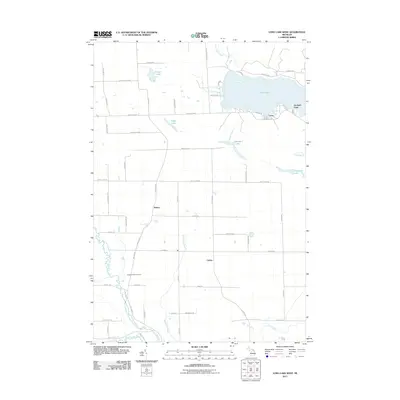 2011 Map of Long Lake West, 2011 Print