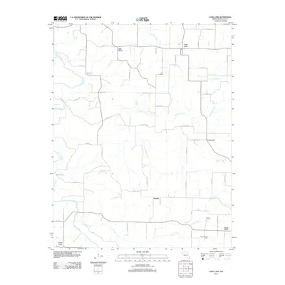 2011 Map of Long Lane, 2011 Print