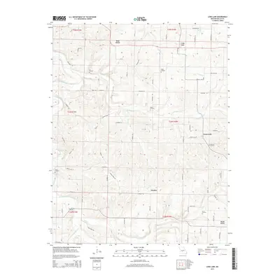 2015 Map of Long Lane, 2015 Print