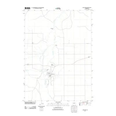 2011 Map of Long Pine, 2011 Print