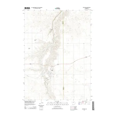 2014 Map of Long Pine, 2014 Print