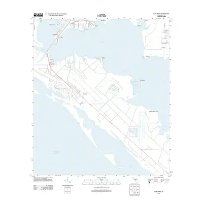 2012 Map of Long Point, 2012 Print