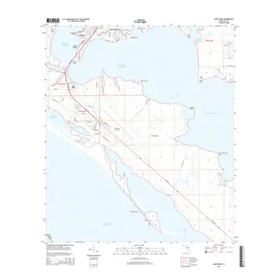 2015 Map of Long Point, 2015 Print