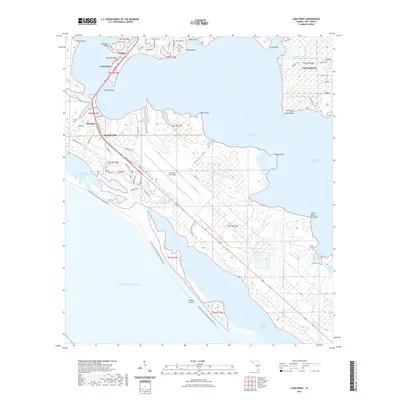 2021 Map of Long Point, 2021 Print