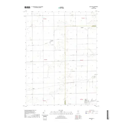 2018 Map of Long Point, 2018 Print