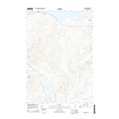 2014 Map of Long Pond, 2014 Print