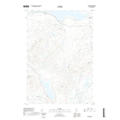 2018 Map of Long Pond, 2018 Print