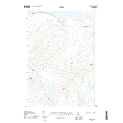 2021 Map of Long Pond, 2021 Print