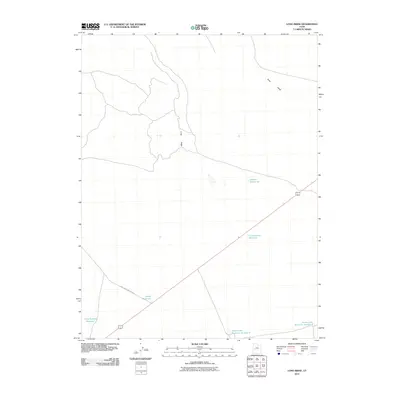 2011 Map of Long Ridge, 2011 Print
