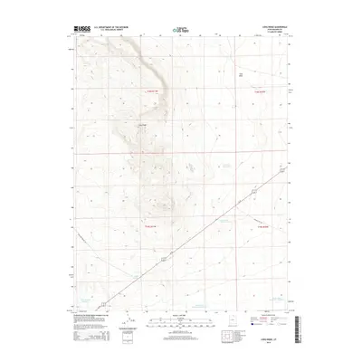 2014 Map of Long Ridge, 2014 Print