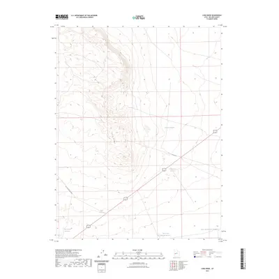 2023 Map of Long Ridge, 2023 Print