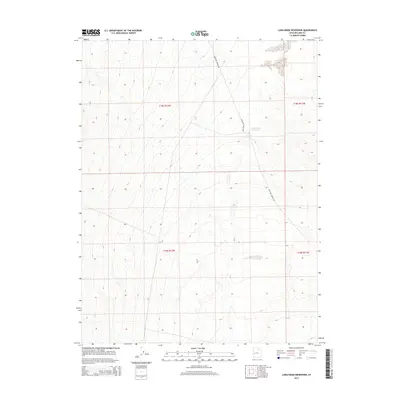 2014 Map of Long Ridge Reservoir, 2014 Print