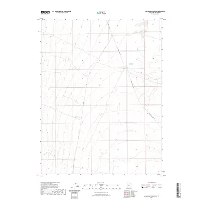 2020 Map of Long Ridge Reservoir, 2020 Print