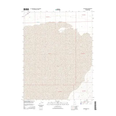 2014 Map of Long Ridge SE, 2014 Print