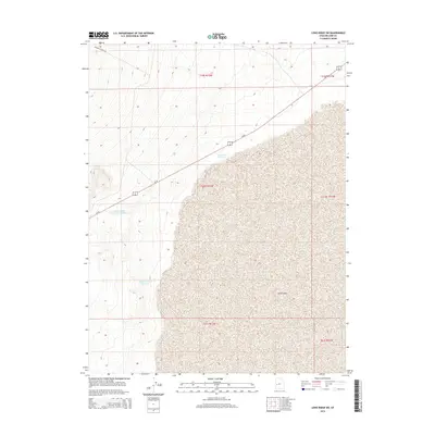 2014 Map of Long Ridge SW, 2014 Print