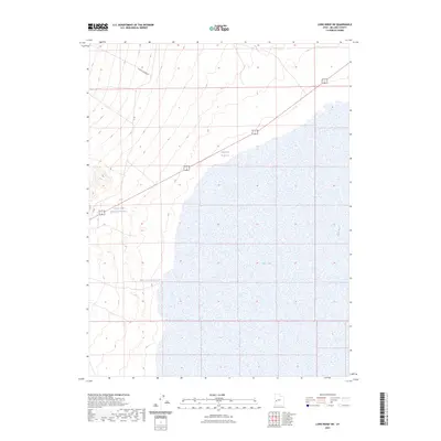2023 Map of Long Ridge SW, 2023 Print