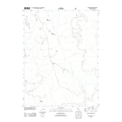 2012 Map of Long Ridge, 2012 Print